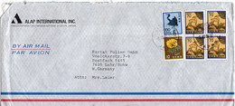 L31637 - Japan - 1988 - ¥100 Kranich MiF A. LpBf. AKASAKA TOKYO -> Westdeutschland - Covers & Documents