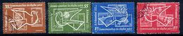ROMANIA 1962 Space Exploration Used.  Michel 2086-89 - Used Stamps