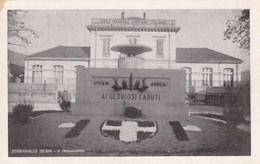 Cartolina Serravalle Sesia (Vercelli) - Il Monumento. - Vercelli