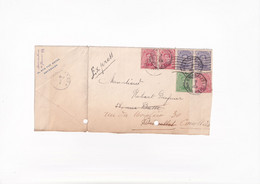 Brief / Lettre - Express Brussel Naar Couillet - 1920 - Omslagbrieven