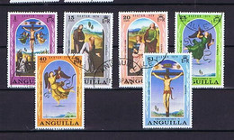 Anguilla 1974: Mi.-Nr. 186-191 Used / Cto, Gestempelt - Anguilla (1968-...)