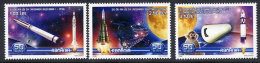 ROMANIA 2008 Space Exploration Set Of 3 MNH / **.  Michel 6273-75 - Unused Stamps