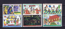Anguilla 1978: Mi.-Nr. 323-328 Used / Cto, Gestempelt - Anguilla (1968-...)