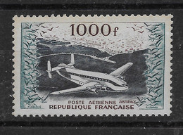 Poste Aérienne N° 33 De 1954 ** TTBE - Cote Y&T 2022 De 135 € - 1927-1959 Mint/hinged
