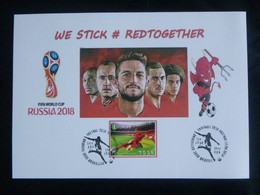 BELG.2018 Maxicard FDC ( Brux-Brus ) :   FIFA World Football Cup In Russia 2018 - 2011-2014