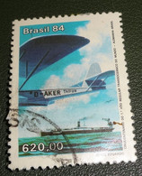 Brazilië - Michel - 2046 - 1984 - Gebruikt - Cancelled - Vliegtuigen - 50 J Transatlantisch - Watervliegtuig Dornier Wal - Oblitérés
