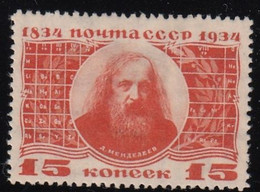 USSR/Russia 1934  Mendeleev  MNH  MI: 478 - Ongebruikt