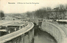 Beaucaire * écluse Du Canal De Navigation  * Péniche Batellerie - Beaucaire