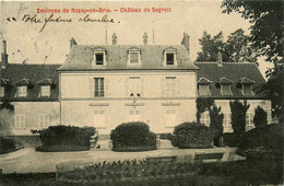 Rozay En Brie * Rozoy * Le Château De Segretz - Rozay En Brie