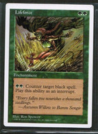 MAGIC The GATHERING  "Lifeforce"---5th EDITION (MTG--118-1) - Other & Unclassified