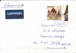 Romania Cover Sent To Denmark 12-10-2011 Single Franked (the Senders Address Is Cut Of The Backside Of The Cover) - Briefe U. Dokumente