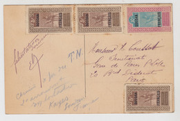 CARTE. SOUDAN. DE KAYES POUR PARIS     / 3 - Lettres & Documents