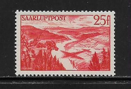 SARRE  ( EUSAR -  206 )  1948  N° YVERT ET TELLIER  N° 9   N* - Luftpost