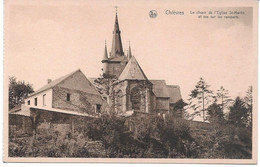 CHIEVRES (7950) Le Choeur De L église St Martin - Chievres