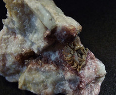 Alunite On Matrix (3.5 X 2.5 X 2 Cm)  - Montioni, Suvereto, Livorno Province, Tuscany -  Italy - Minéraux