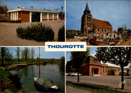 60 - THOUROTTE - école Maternelle - La Gare - Cimetière - Thourotte