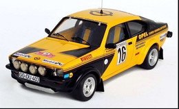 Opel Kadett C GT/E - Opel Euro Händlerteam - Walter Röhrl/J. Berger - Rally Monte-Carlo 1976 #16 - Troféu - Trofeu