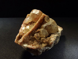 Calcite With Inclusions Matrix ( 6 X 5 X 3 Cm ) La Sambre Quarry - Landelies -  Hainut- Belgium - Minéraux
