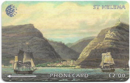 St. Helena - C&W - GPT - Napoleon Era - Jamestown In 1820 - 117CSHE - 2£, 1.000ex, Mint No Blister - St. Helena Island