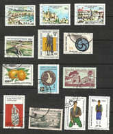 Chypre Turc (R.T.C.N) N°27 à 29, 39, 43, 53, 59, 64, 77, 168, 185, 192, 193 Cote 5.05€ - Used Stamps