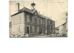 AUMONT AUBRAC  -PLACE DE HÖTEL DE VILLE LA FONTAINE ANIMËE - Aumont Aubrac