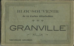 CARNET Incomplet De 10 Cartes Postales Anciennes De GRANVILLE. - Granville