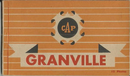 CARNET Complet De 10 Cartes Postales Anciennes De GRANVILLE. - Granville