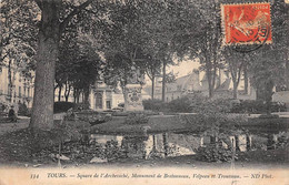 Tours       37        Edifice:  Monument De Bretonneau, Velpeau Et Trousseau.  Voir Scan) - Tours