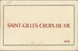 CARNET De 8 Cartes Postales Semi Modernes De SAINT-GILLES-CROIX-DE-VIE. - Saint Gilles Croix De Vie