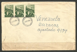 BULGARIA / VENEZUELA. 1960. AIR MAIL COVER. PLOVDIV TO CARACAS - Lettres & Documents