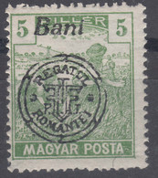 Romania Overprint On Hungary Stamps Occupation Transylvania MAGYAR POSTA 1919 Mi#65 Mint Never Hinged - Transylvanie