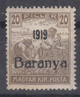 Hungary Baranya 1919 Mi#23 Mint Never Hinged - Baranya