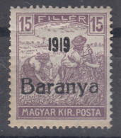 Hungary Baranya 1919 Mi#22 Mint Never Hinged - Baranya