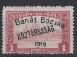 Hungary Banat Bacska 1919 Mi#31 Mint Never Hinged - Banat-Bacska