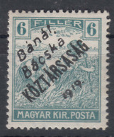 Hungary Banat Bacska 1919 Mi#27 Mint Never Hinged - Banat-Bacska