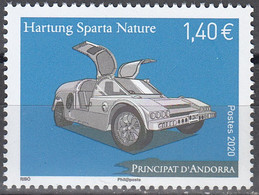 Andorre Français 2020 Voiture Hartung Sparta Nature Neuf ** - Unused Stamps