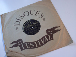 MAURICE ALEXANDER (accordéon) "dis-moi Joséphine" "j'ai Deux Amours" -fox-trot -COLUMBIA DF 525 - 78 G - Dischi Per Fonografi