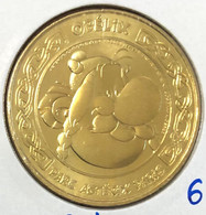 60 PLAILLY PARC ASTERIX OBELIX MDP 2021 MÉDAILLE SOUVENIR MONNAIE DE PARIS JETON TOURISTIQUE MEDALS COINS TOKENS - 2021