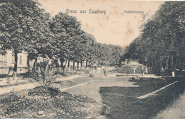 Sarrebourg (57 Moselle) Gruss Aus Saarburg Freiheitsplatz - Sarrebourg