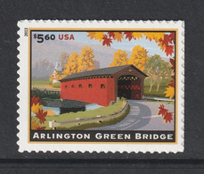 UNITED STATES 2013 Definitives / American Landmarks / Covered Bridge S/ADH: Single Stamp UM/MNH - Ongebruikt