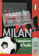 2004 Italy AC Milan Serie A Champions Commemorative Presentation Folder - Famous Clubs