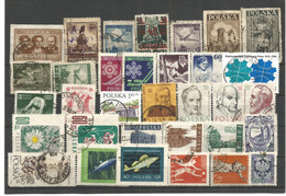 POLAND. USED MIXTURE OF STAMPS - Collections
