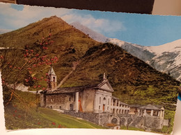 Cartolina  Ribordone Canavese Prov Torino Santuario Di Prascondù 1969 Piccoli Strappi - Chiese