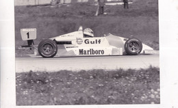 FORMULA 1 - MARCO APICELLA SU DALLARA 386 ALFA ROMEO - 1988 - FOTO ORIGINALE 17,5X24 CM  CIRCA- - Car Racing - F1