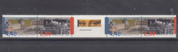 France 1993 Louvre Mi#2996-2997 Strip With Vignette, Mint Never Hinged - Neufs