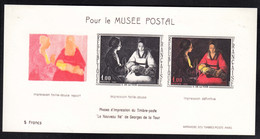 France Pour Le Musee Postal, Progressive Colour Printing Proof - Luxury Proofs