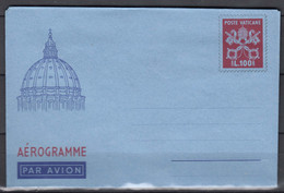 Vatican Aerogramme, Aerogramma 100 Lire In Excellent Mint State - Interi Postali