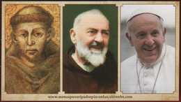 Calendario - 2015 - Formato Piccolo 5 X 9 Cm - San Francesco D'Assisi - Padre Pio - Papa Francesco - Petit Format : 2001-...