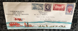 (1 B 23) New Zealand FDC Posted To Wellington - Commemorating The First Trans-Antarctic Crossing - 1957-8 - Ross Dep. - FDC
