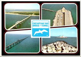 Virginia Virginia Beach Chesapeake Bay Bridge Tunnel Multi View - Virginia Beach